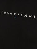 TOMMY J D PRE T-shirt basic linear slim nero