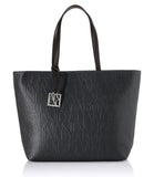 AX ARMANI D Shopping bag logata nero