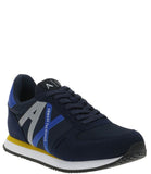 AX ARMANI U Sneakers con logo ax multicolor BLU/ROYAL