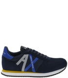 AX ARMANI U Sneakers con logo ax multicolor BLU/ROYAL