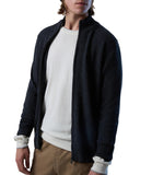 NORTH SAILS U Cardigan in cashmere con zip grigio