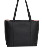 AX ARMANI D Shopping bag basic con piccolo logo nero