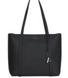 AX ARMANI D Shopping bag basic con piccolo logo nero