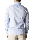 AX ARMANI U Camicia in cotone oxford celeste