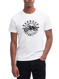 BARBOUR INTERNATIONAL T-shirt spirit whisper bianco