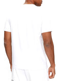 EA7 U T-shirt con maxi logo EA7 bianco