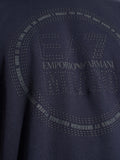 EA7 U T-shirt con maxi logo EA7 NAVY