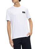 EA7 U T-shirt con tag logo EA7 bianco