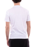 EA7 U T-shirt con stampa logo EA7 bianco