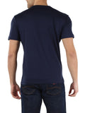 EA7 U T-shirt con stampa logo EA7 NAVY