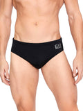 EA7 U Slip uomo basic con piccolo logo EA7 nero