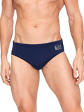 EA7 U Slip uomo costume da bagno basic con piccolo logo EA7 NAVY