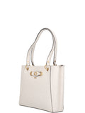 GUESS ACC D PRE Shopping bag tote Izzy peony noel bianco