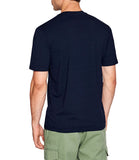 GUESS ATH U PRE T-shirt basic con piccolo logo Hedley NVY