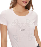GUESS J D PRE T-shirt 4g logo rosa