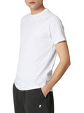 K-WAY U T-shirt basic Edwing bianco