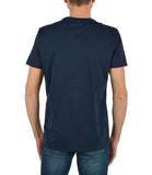 LACOSTE U Tshirt basic 6709 in pima cotton blu