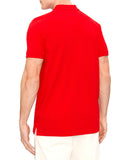 TOMMY J U Polo placket slim rosso