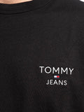 TOMMY J U T-shirt regular fit ext .logo nero