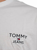 TOMMY J U T-shirt regular fit ext .logo bianco